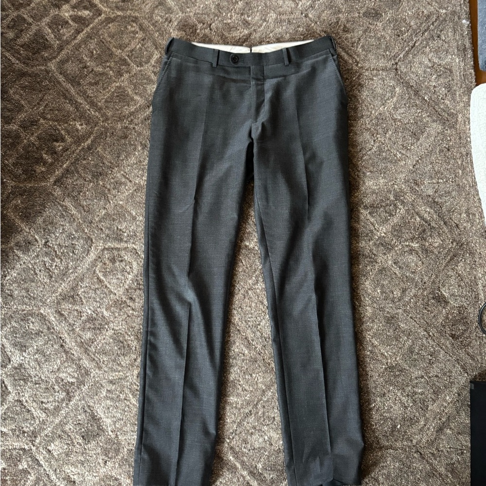 Suitsupply Charcoal Dress Pants